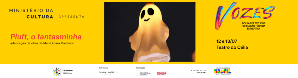 apresentação cênica Pluft